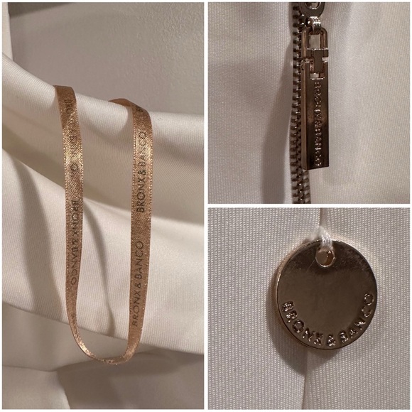 BRONX & BANCO White/Ivory Montreal Mini Off Shoulder Cut Out Back US 2 - AU/UK 6 - Picture 10 of 16